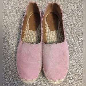 Pink Chloe flats/espradilles